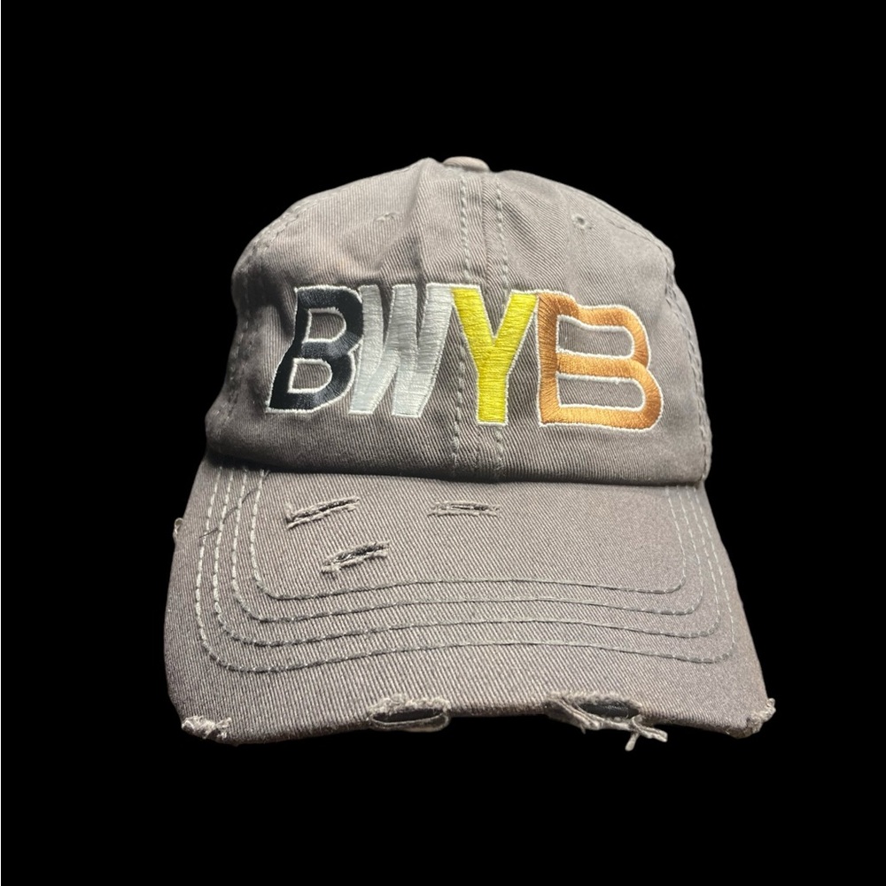 BWYB Distressed Dad Cap